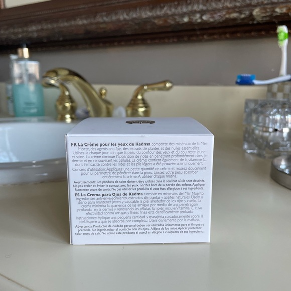 KEDMA Cosmetics Eye Cream With Dead Sea Minerals 1.76 Ounces NIB - Picture 6 of 7